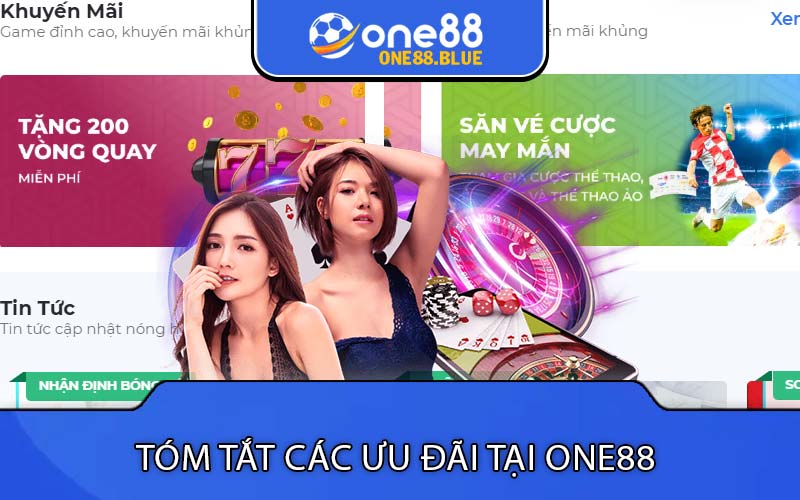 Tóm tắt các ưu đãi tại One88 